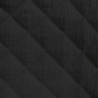 Quilted Double Gauze Black